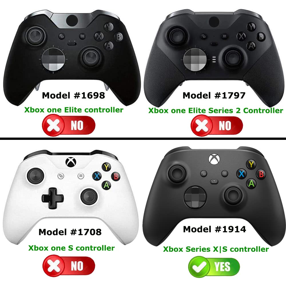 Deal4GO NEW Button Daughter Board & USB-C Power port Repair TOP Motherboard replacement for Xbox series S|X controller 1914 (LATEST Ver)