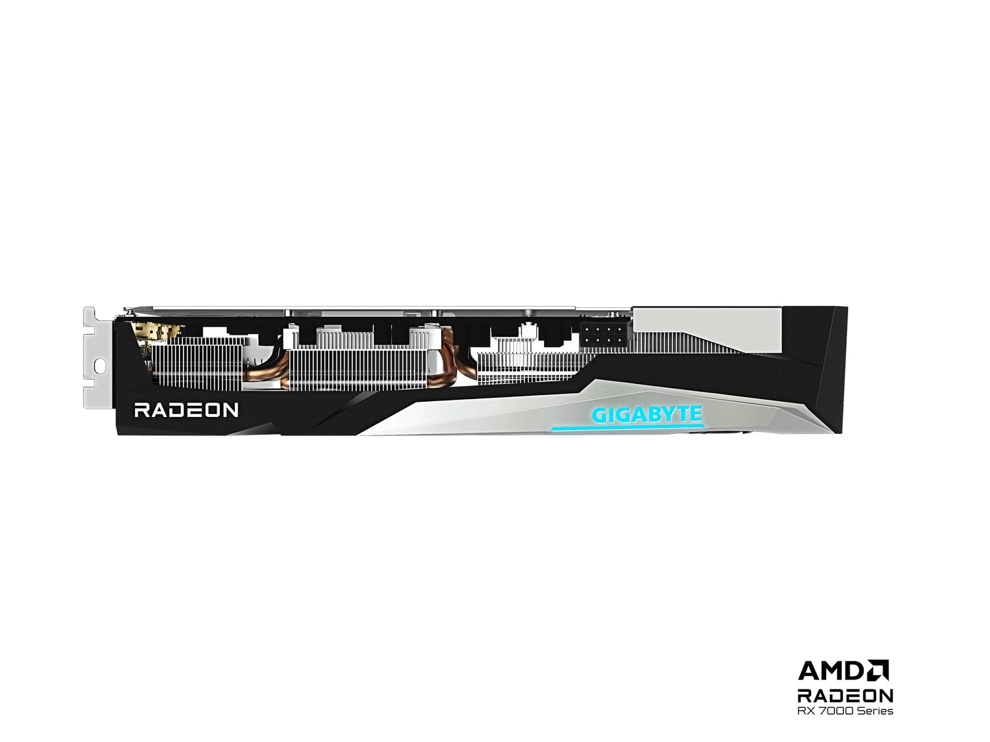 GIGABYTE GV-R76GAMING OC-8GD Radeon RX 7600 Gaming OC 8G Tarjeta gráfica, 3 Ventiladores WINDFORCE 8GB 128 bits GDDR6, Tarjeta de Video