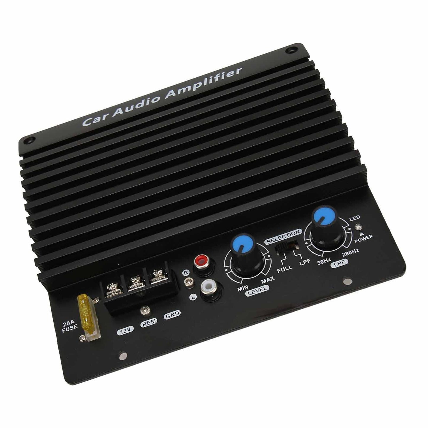 Amplificador de Audio para Coche de Alta Potencia 1000W Placa de Subwoofer Potente de Graves 12V para Woofer 8 a 12 Pulgadas o Altavoces