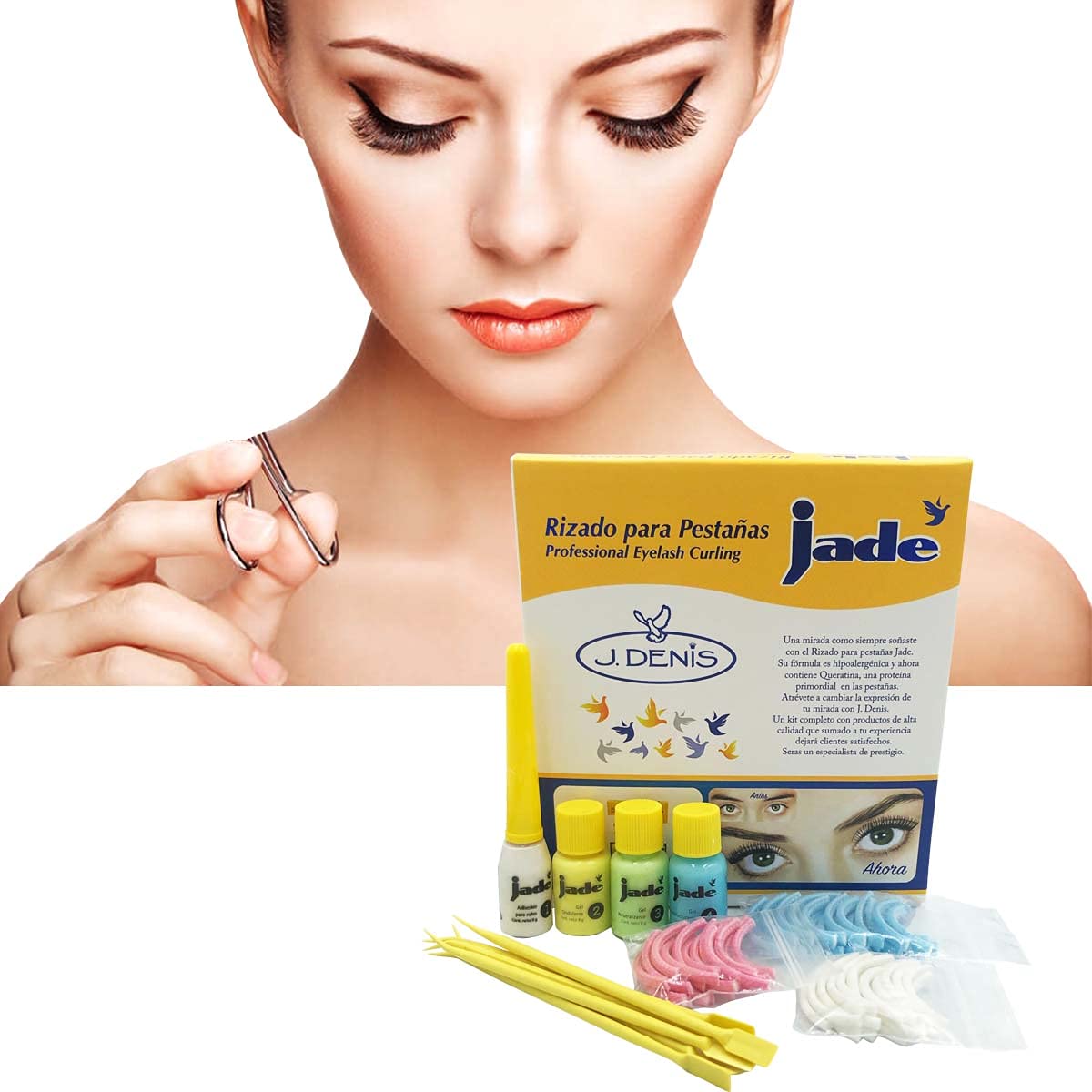 Rizador de Pestañas Permanente J. Denis Jade