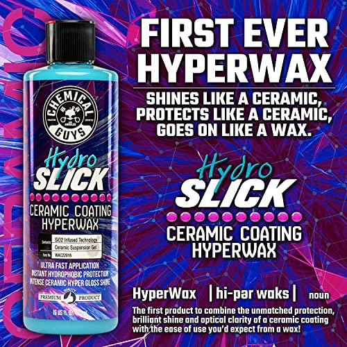 Chemical Guys HOL362 Kit de 16 piezas para el lavado y protección de coches de cerámica con pistola de espuma, cubo y (6) productos químicos de limpieza de 16 oz (Para manguera de jardín)