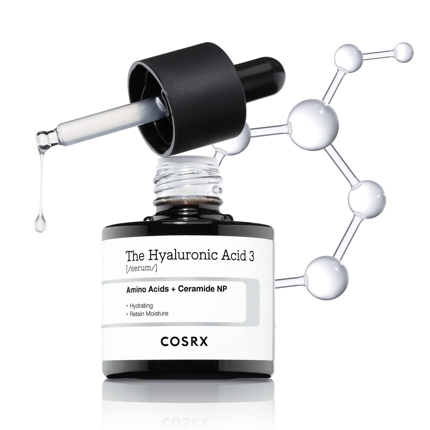 The Hyaluronic Acid 3 Serum by Cosrx for Unisex - 0.67 oz Serum