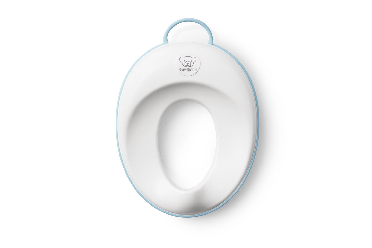 BABYBJORN Toilet Trainer, White/Turquoise
