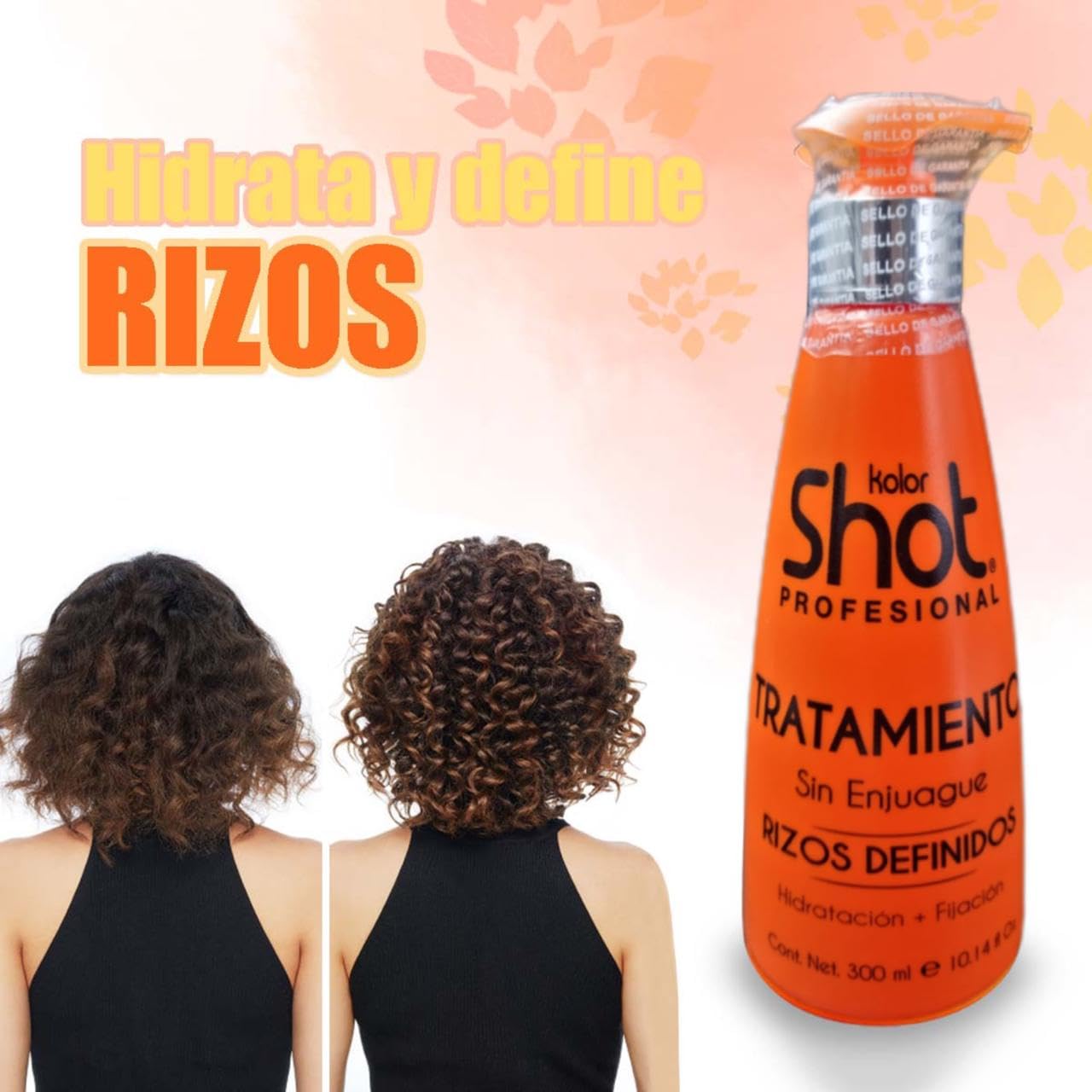 Tratamiento Profesional Kolor Shot Sin Parabenos Ni Sulfatos para Rizos Definidos Curly Friendly