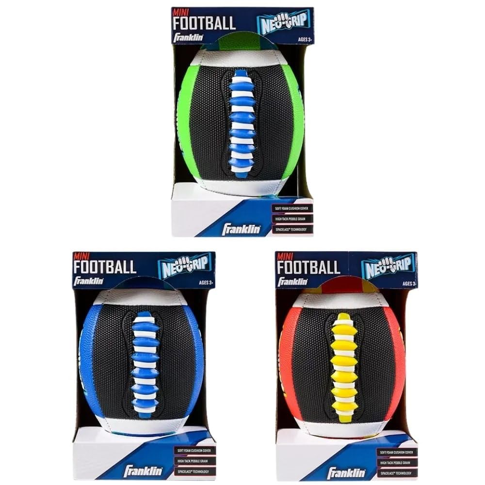 Franklin Sports Neo Grip Mini Balón de Futbol Americano