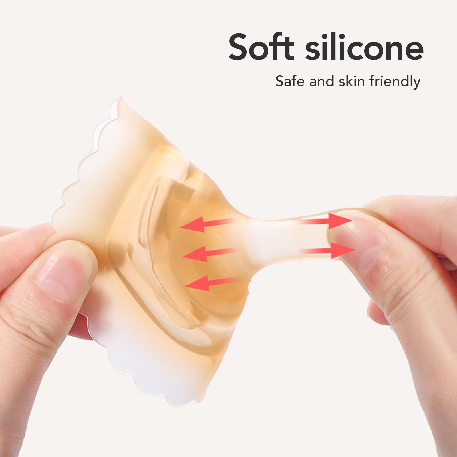 Protector de Pezón Ajuste Circular para Lactancia Materna para Madres