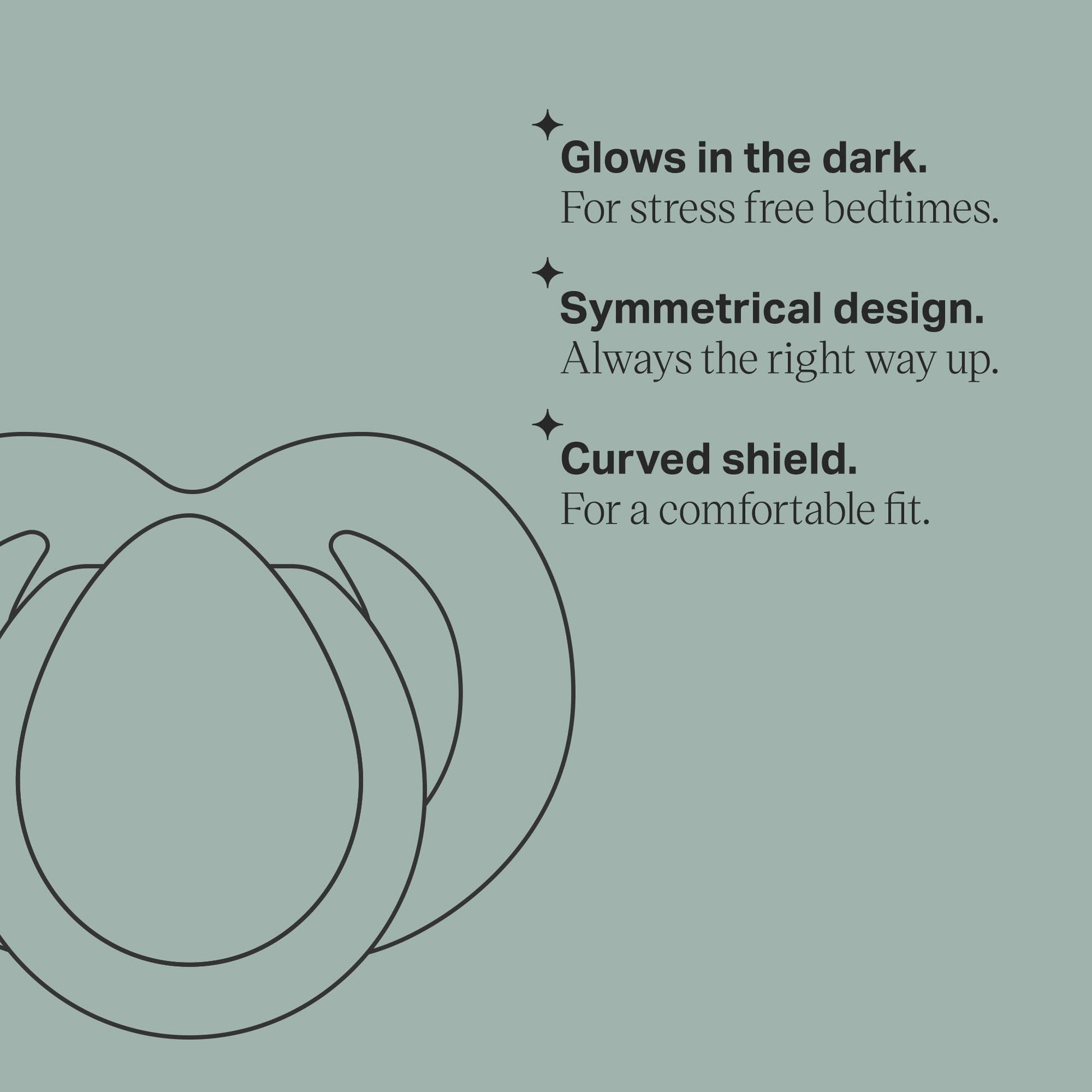 Chupete Tommee Tippee Nocturno 18-36 Meses 2 Unidades