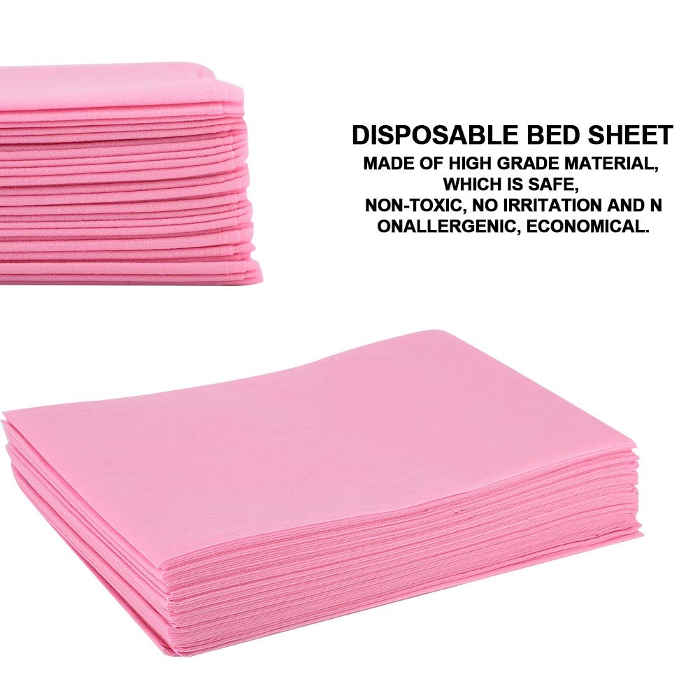 10pcs Sábana no Tejida desechable, Cubierta de Cama Impermeable y Resistente al Aceite para hoteles de Mesa de Masaje con Tatuaje SPA para salón de Belleza(03#)