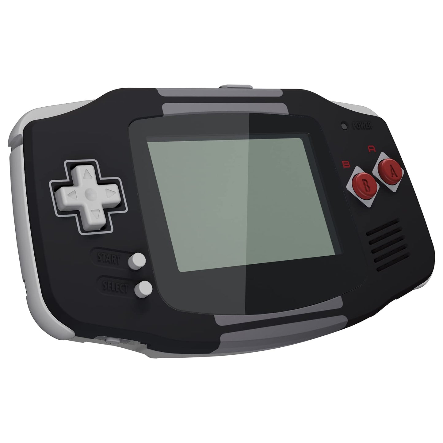 eXtremeRate IPS Ready Upgraded Carcasa para Gameboy Advance Funda Protector Placa Cubierta con Botones para GBA-Compatible con IPS & LCD Estándar-NO Incluye Consola & Pantalla IPS(Clásicos NES)
