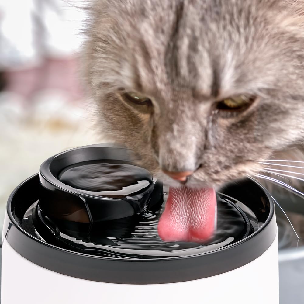 Fancy Pets Bebedero de Agua Tipo Fuente Automático para Perros y Gatos con Capacidad de 2 litros