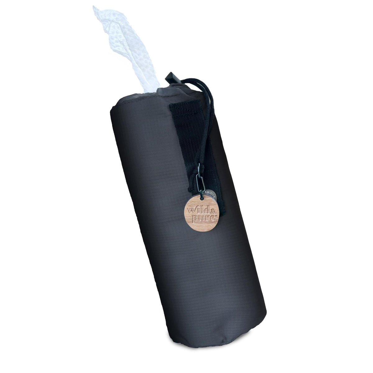 Wild & Pure Toallitas Secas 100% Algodón con Bolsa Dispensadora Y 4 Repuestos | | Sin Blanquear | Compostables | Reutilizables O Desechables | | Suaves Y Absorbentes (5 Rollos de 30 Hojas Cada Uno)