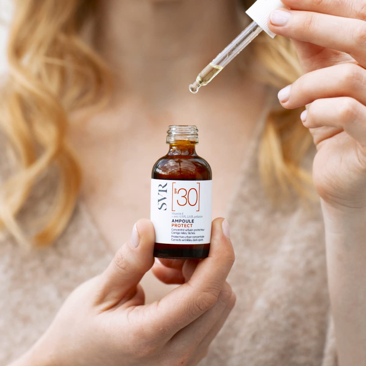 Sérum Gotero SVR Antioxidante Protección Solar FPS 30