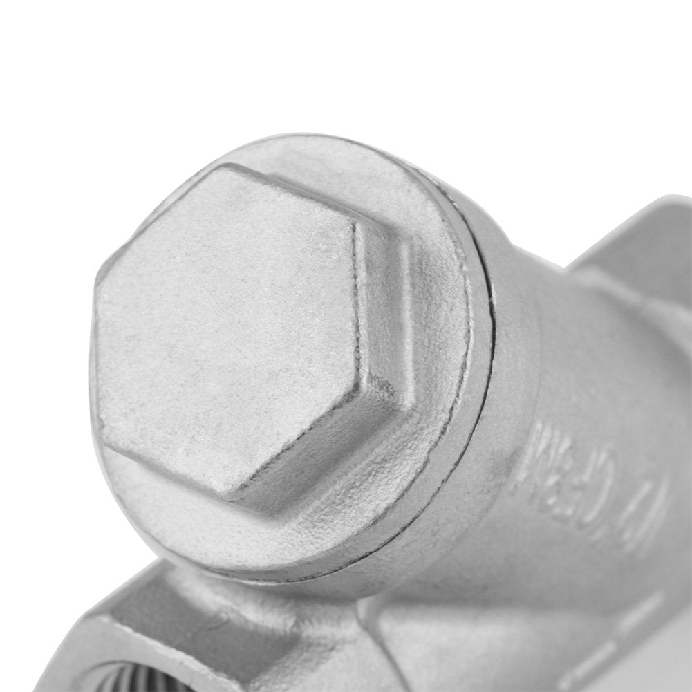 DN15 1/2 "PT Rosca Filtro de bomba de filtro de acero inoxidable tipo Y para agua Gas Colador de 1/2 Y Filtro de filtro Y