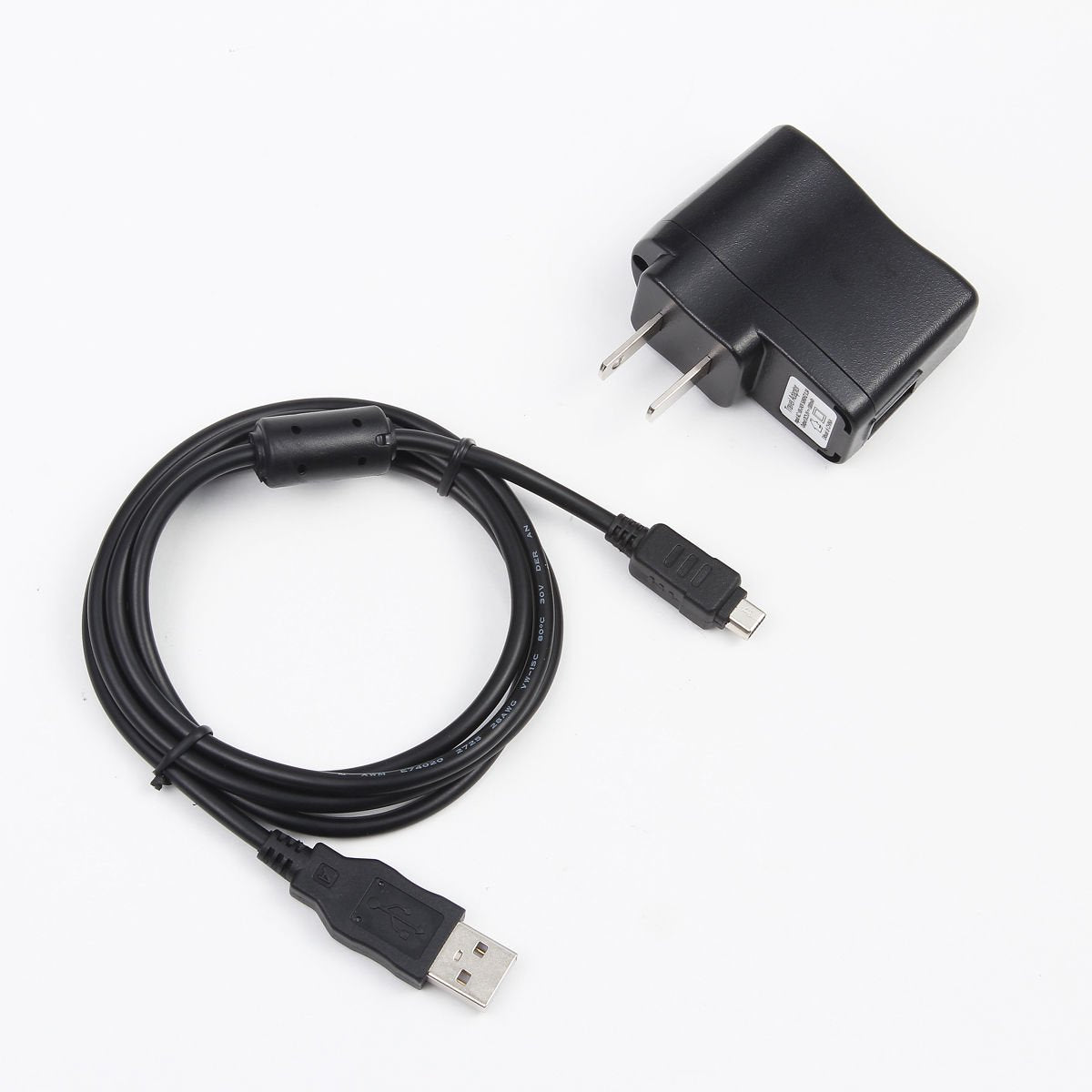 Cámara USB AC adaptador de corriente/cargador de batería + PC cord para Olympus FE-4020