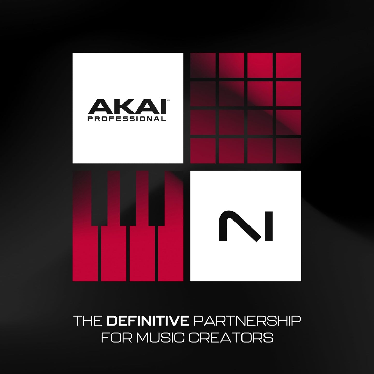 Akai Professional MPK Mini Plus - Teclado Controlador MIDI USB de 37 Mini Teclas con 8 Pads MPC, Secuenciador, MIDI/CV/Gate I/O, Software de Producción y Native Instruments Sound Package