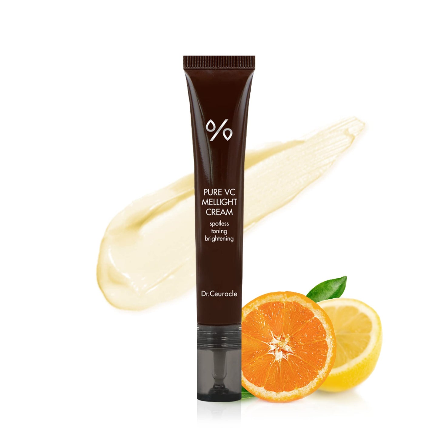 leegeehaam Dr.Ceuracle Pure Vitamin C Mellight CreamㅣTone-Up Serum for Face with Pure Vitamin CㅣAnti-Aging Moisturizer for Instant GlowㅣDark Spots, Wrinkles, & Sun Damaged SkinㅣParabens-Free