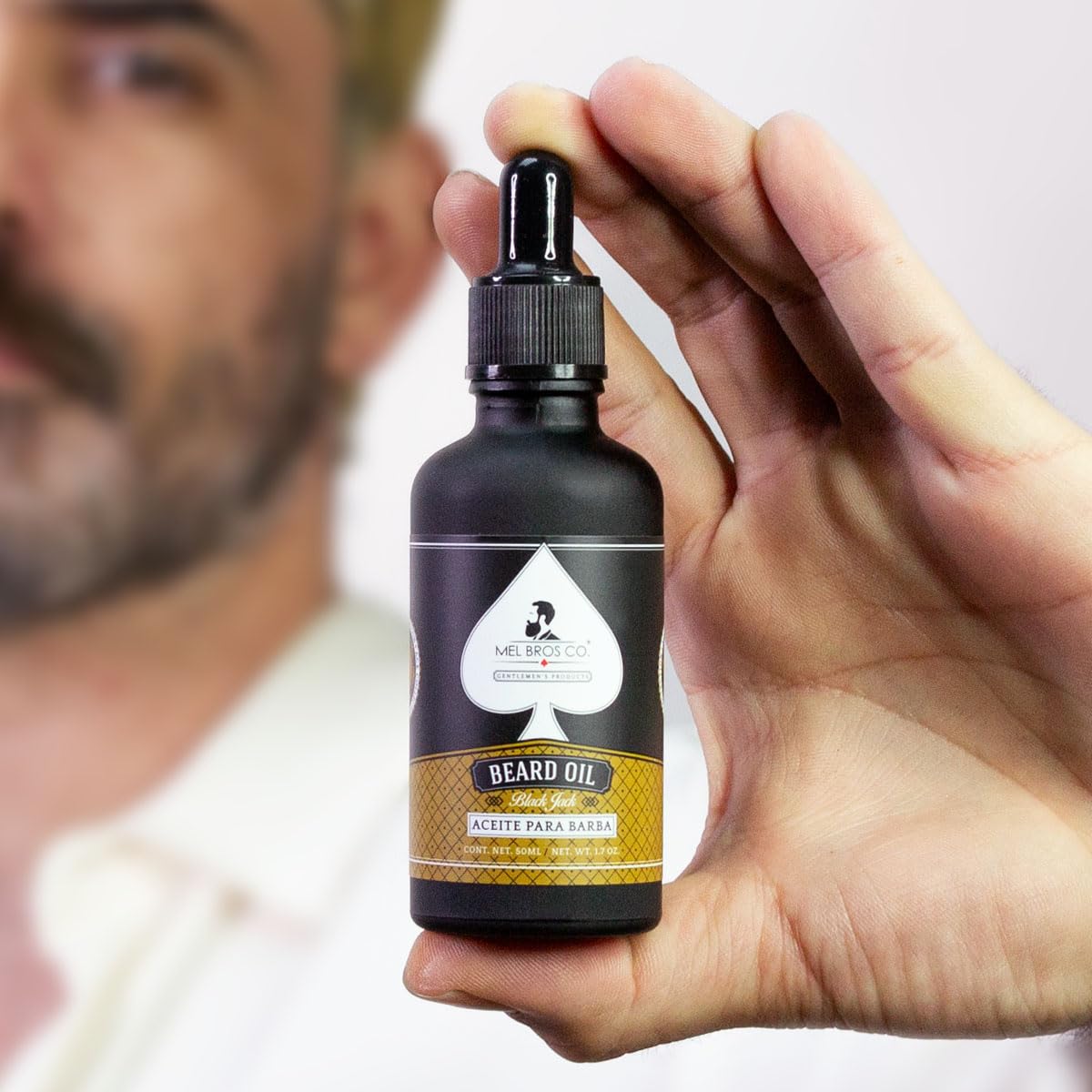 Aceite para Barba - Black Jack 50 ml (Aceite de Bergamota)