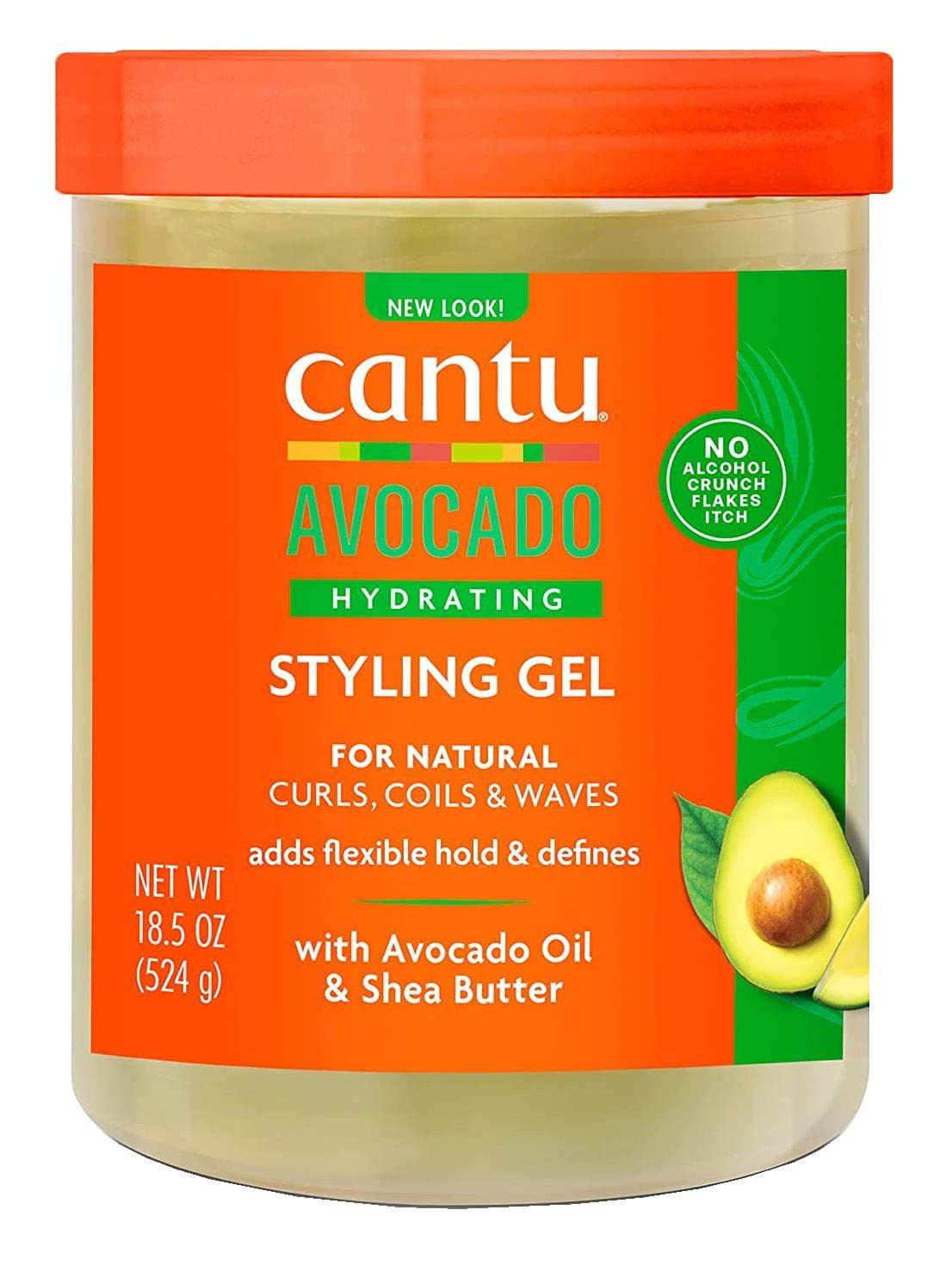 Cantu Gel hidratante de aguacate (paquete de 1)