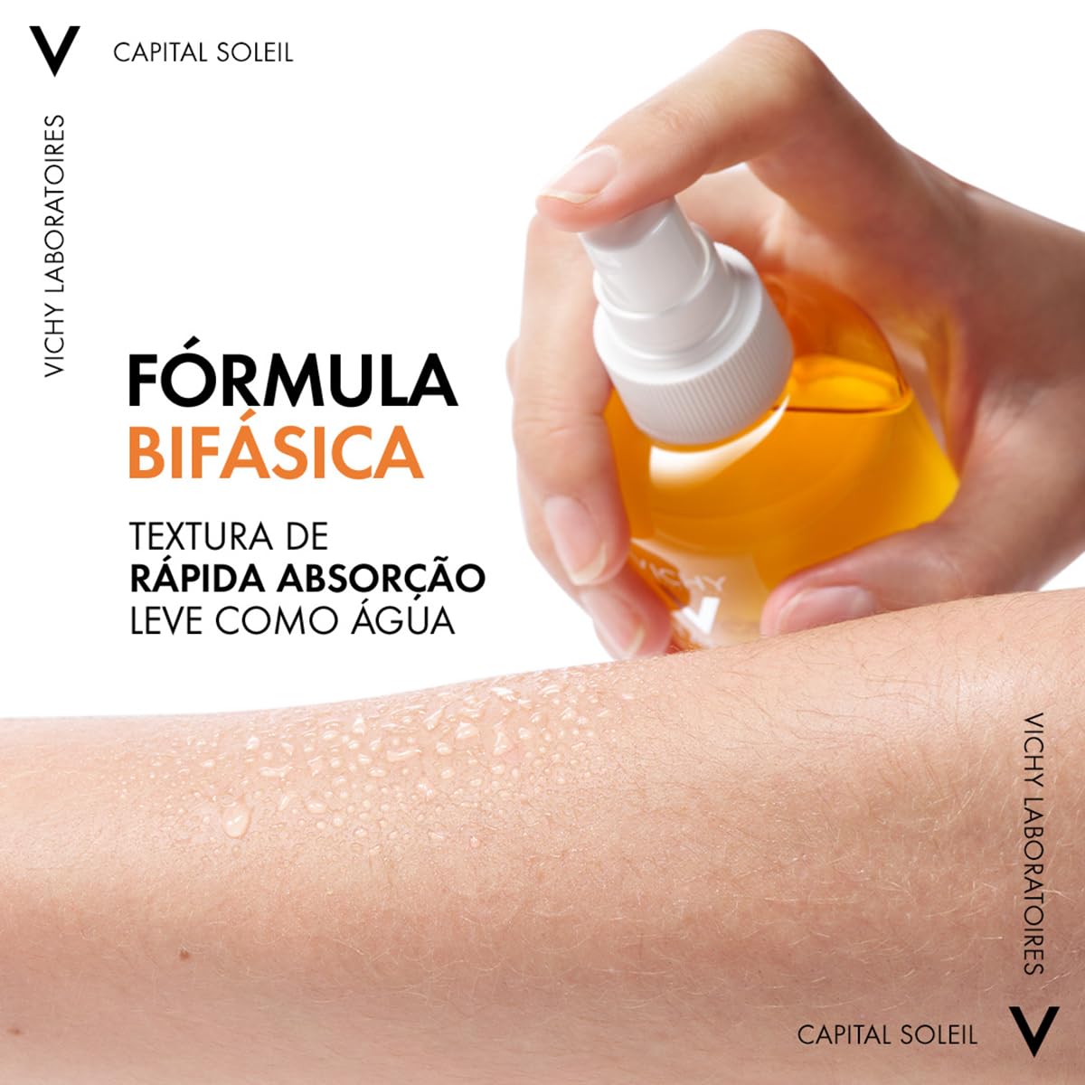 Agua Solar Bronceadora Vichy FPS 50 200ml