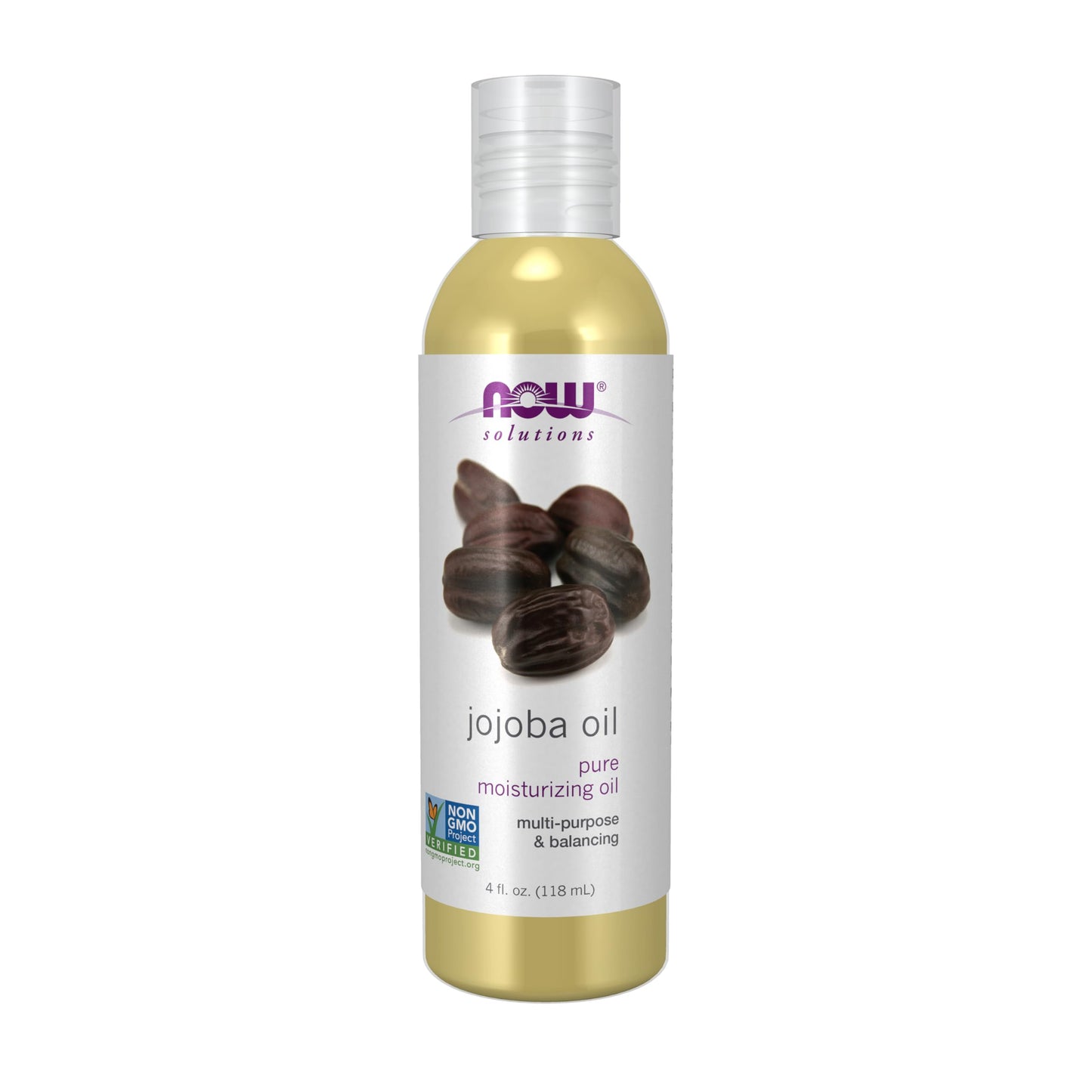 Now Foods Jojoba Oil, Pure, Expeller Pressed 118mL