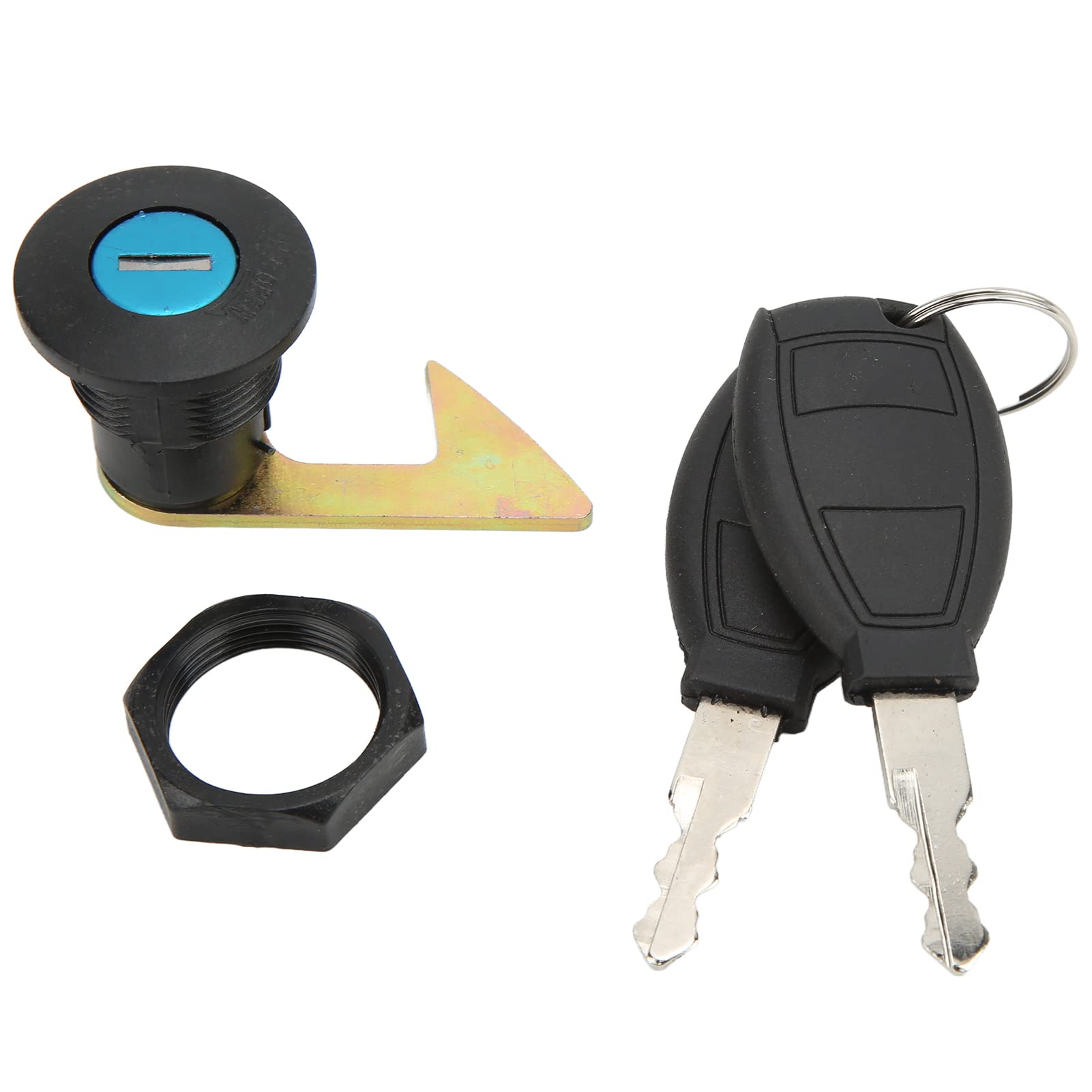 Cerradura de Maletero Akozon Negro Universal para Scooter y Motocicleta Eléctrica