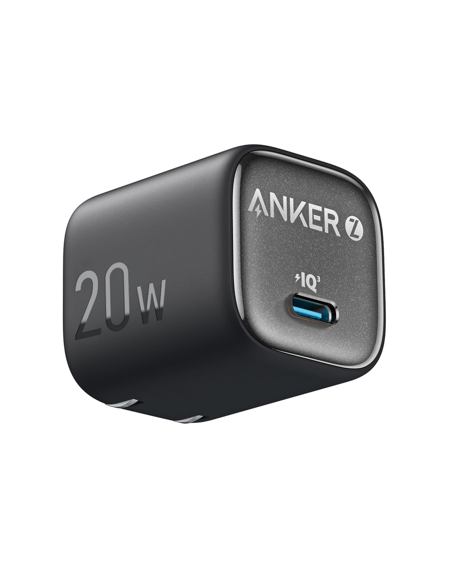 Anker 20W Hielo Cargador Rápido, Control de Temperatura Avanzado, Diseño Compacto 25% Más Pequeño, Compatible con iPhone y Samsung y Otros Dispositivos, USB C Tipo, 2 Colores
