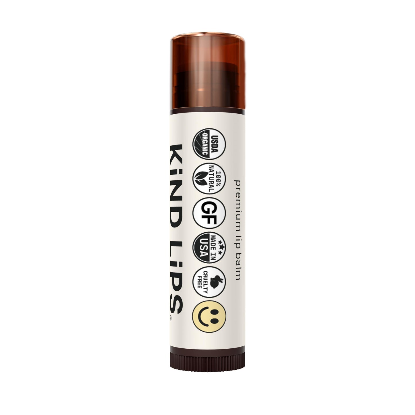 Set de bálsamo de labios orgánico Kind Lips, ingredientes naturales 100% relajantes, Paquete de 3