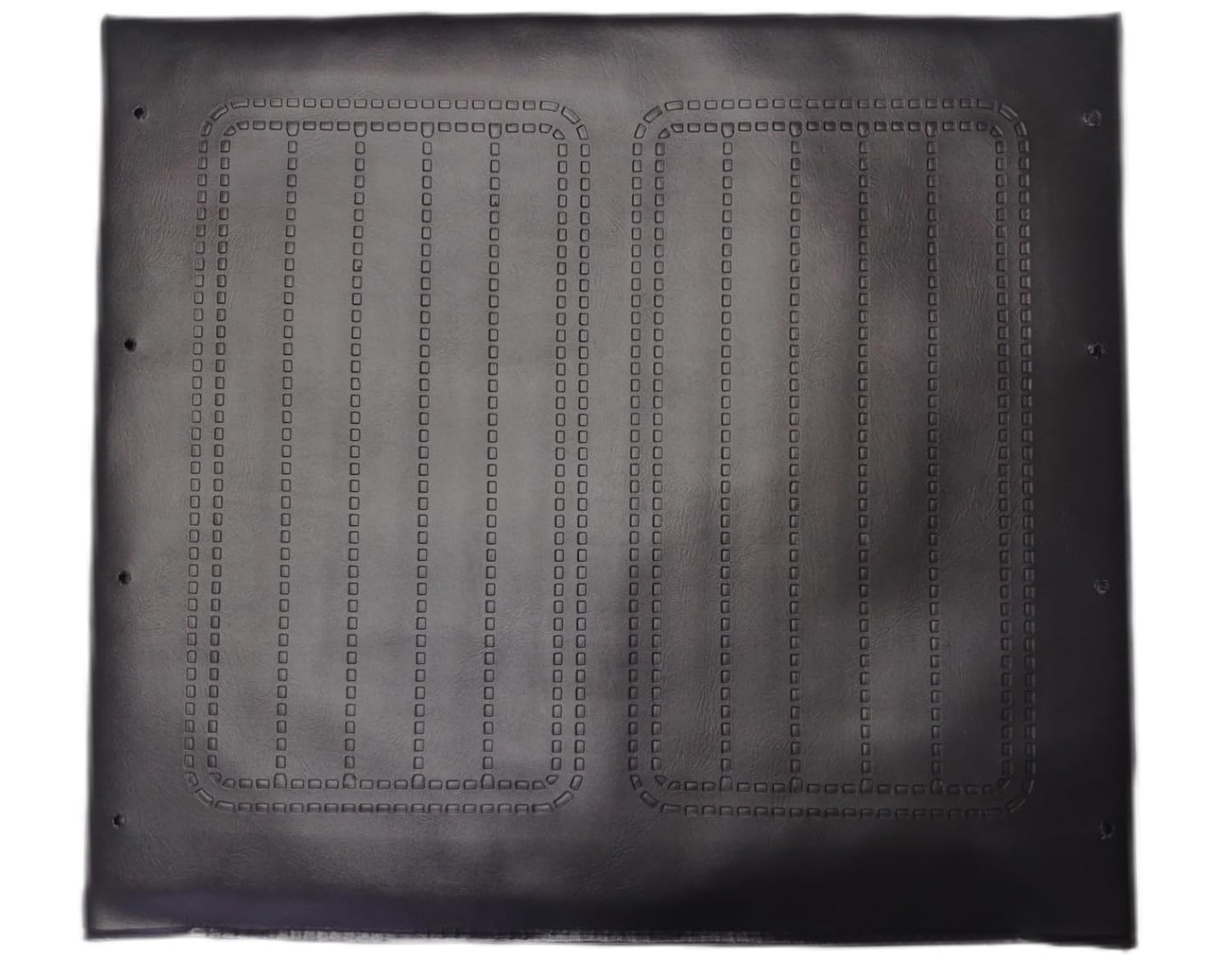 ForconMed Silver Sport 2 Cojín para Silla De Ruedas 18 Pulgadas, Asiento De Repuesto para Silla De Ruedas, Tapicería De Asiento Vinil 18X16”, Relieve, Piezas De Repuesto, con Herrajes, Stds3