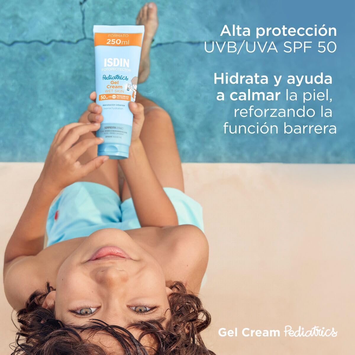 ISDIN Fotoprotector Pediatrics Gel Cream SPF 50+ | Protección Solar Niños