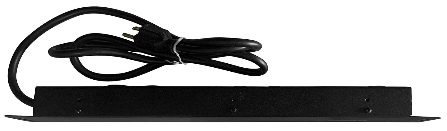 Koblenz Supresor de Picos, Protector de Voltaje Industrial, Multicontacto, 1500 Joules, 6 Contactos, Oficina y Taller, Conecta tus Herramientas, Sujetadores de Pared o Mesa, Cable de 1.5m (SS-15006 I)