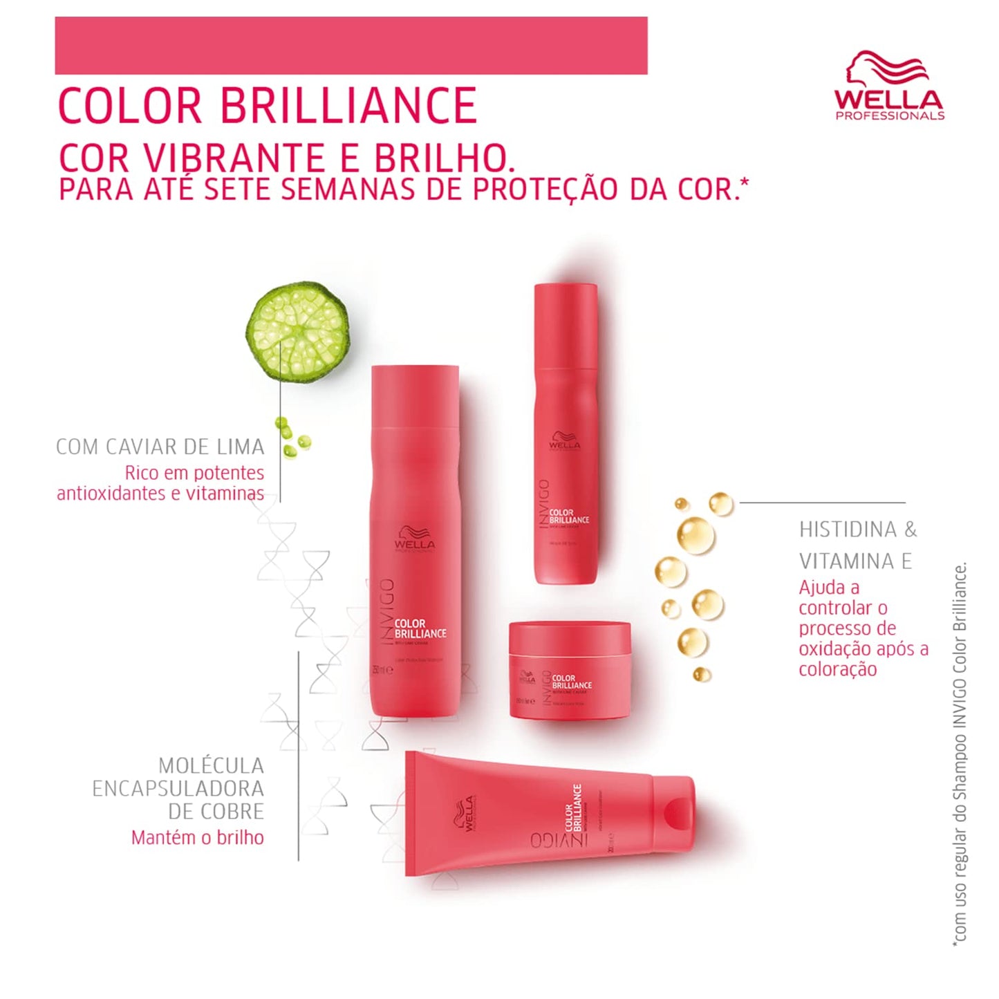Acondicionador Wella Invigo Color Brilliance Lima Caviar