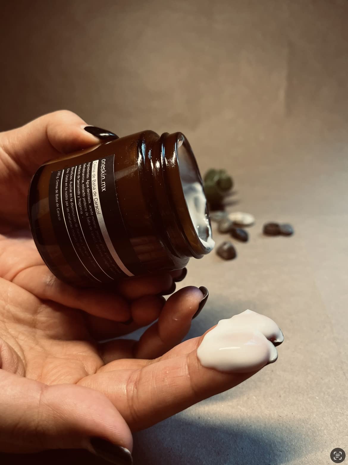 Crema Facial Baba de Caracol y Colágeno – 100 g | Antiarrugas y Antimanchas