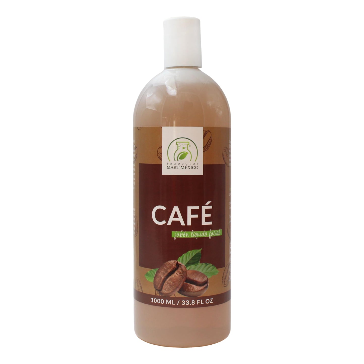 Jabón Facial De Café Antiinflamatorio 1 Litro Productos Mart Mexico