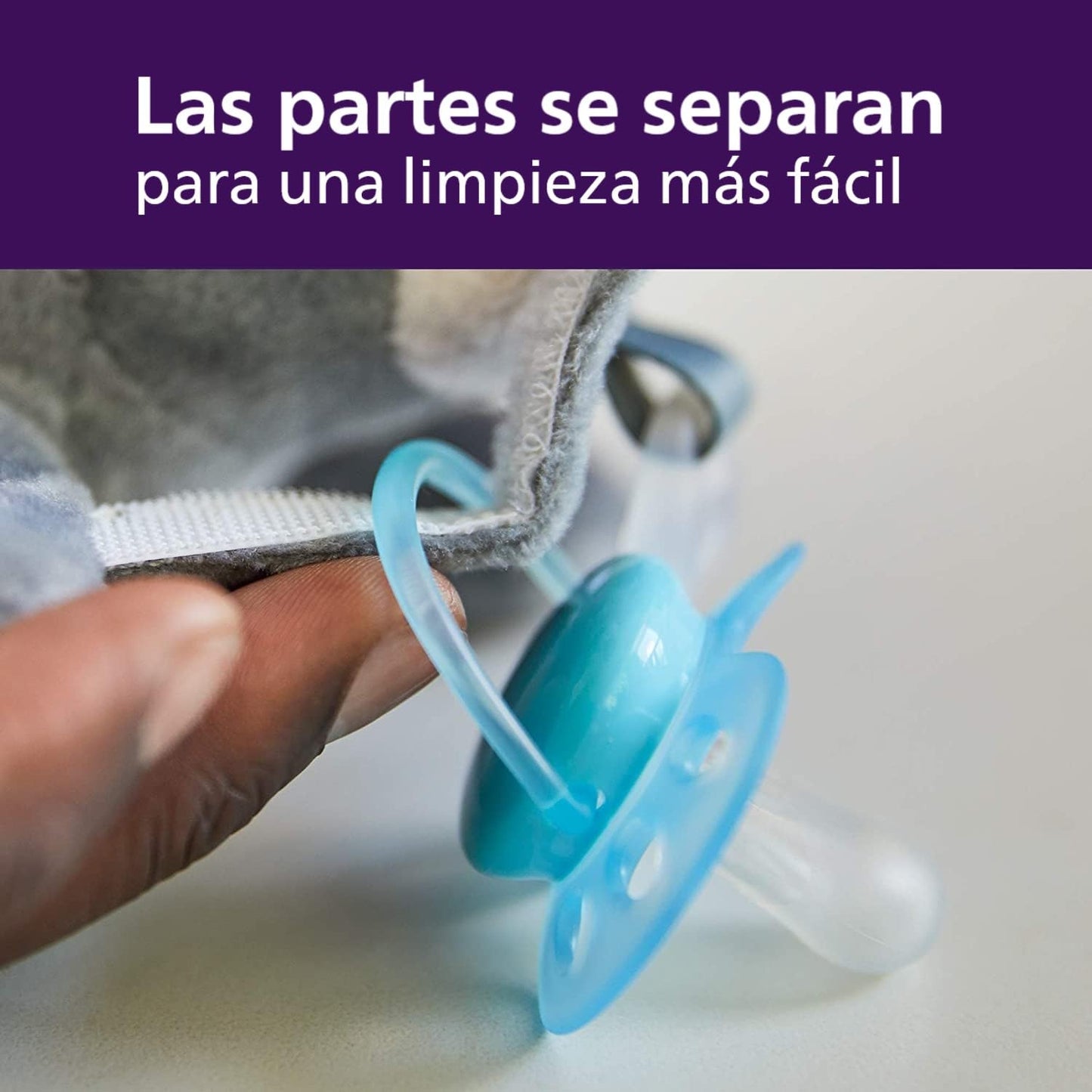 Chupón Ultra Soft Philips Avent Changuito Mixto 0-6 Meses