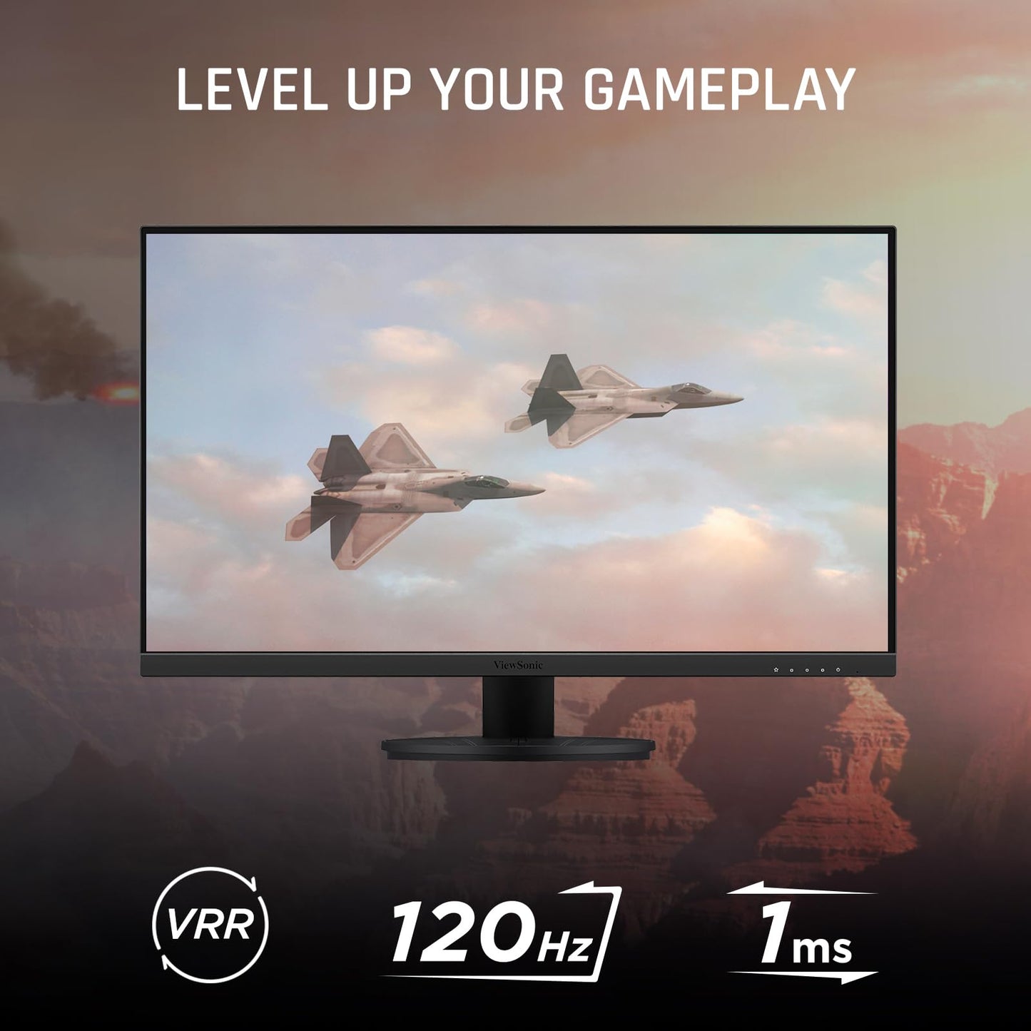 Monitor Gamer Viewsonic VX2716A 27 Pulgadas IPS 120HZ FullHD 1080P 1ms