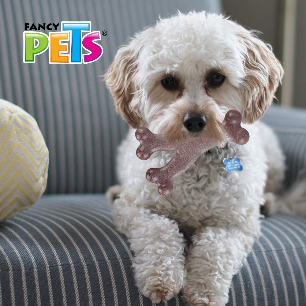Juguete Hueso Triple de Bambú Fancy Pets Tocino Grande para Perro