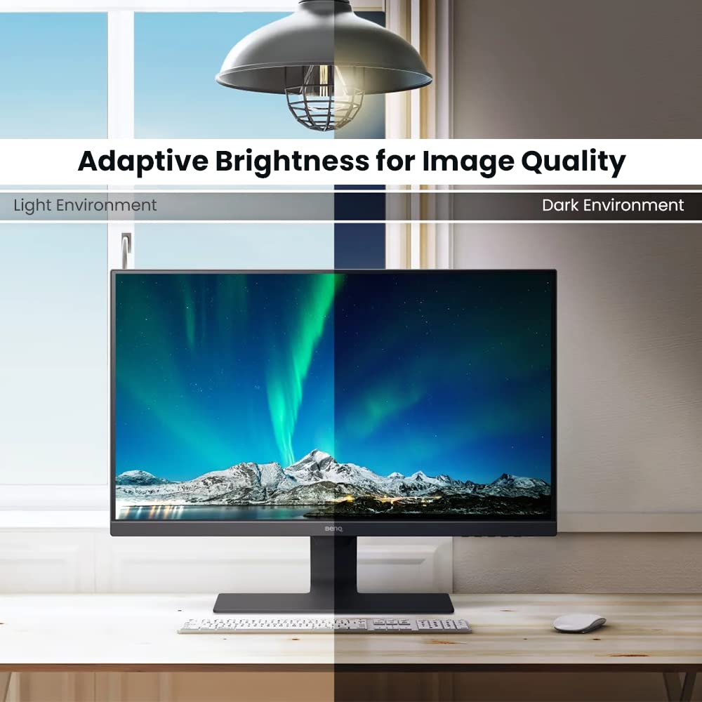 BenQ GW2480 Monitor LED, Eye-Care Tech, FHD 1080p, HDMI, Negro, 24 pulgadas