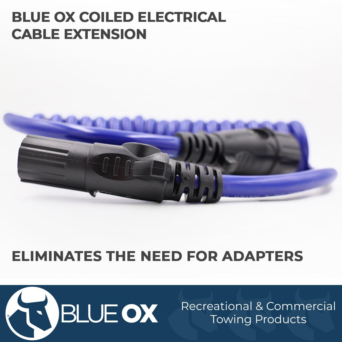 Blue Ox BX88206 - Cable en Espiral con Receptor Hembra