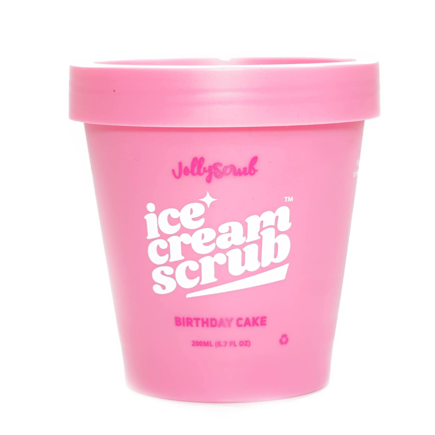 Exfoliante de Azúcar Toeah JollyScrub Birthday Cake Hidratante con Manteca de Karité y Aceites Nutritivos 200ml