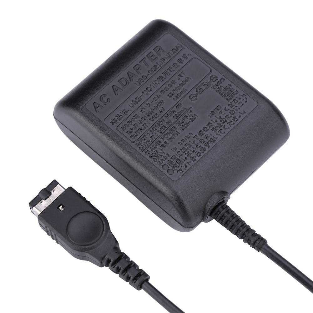 Adaptador de cargador de CA, pared de viaje portátil en casa Adaptador de cargador de CA para DS/Gameboy Advance GBA SP