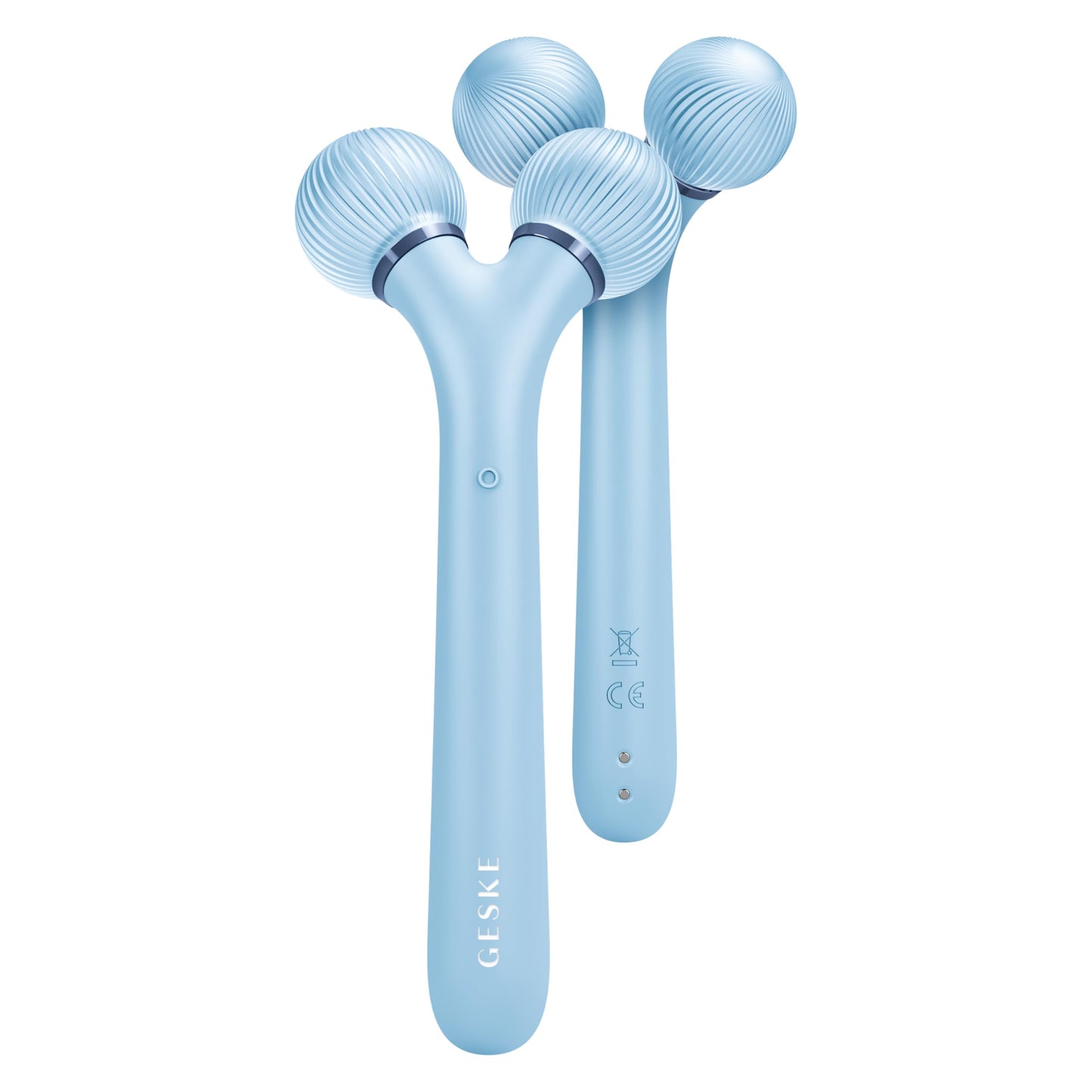GESKE | Rodillo facial sónico SmartAppGuided™ | 4 en 1 | rodillo derma | dispositivo para la cara | rodillo derma | Rodillo facial profesional | Reafirma y define la piel del rostro