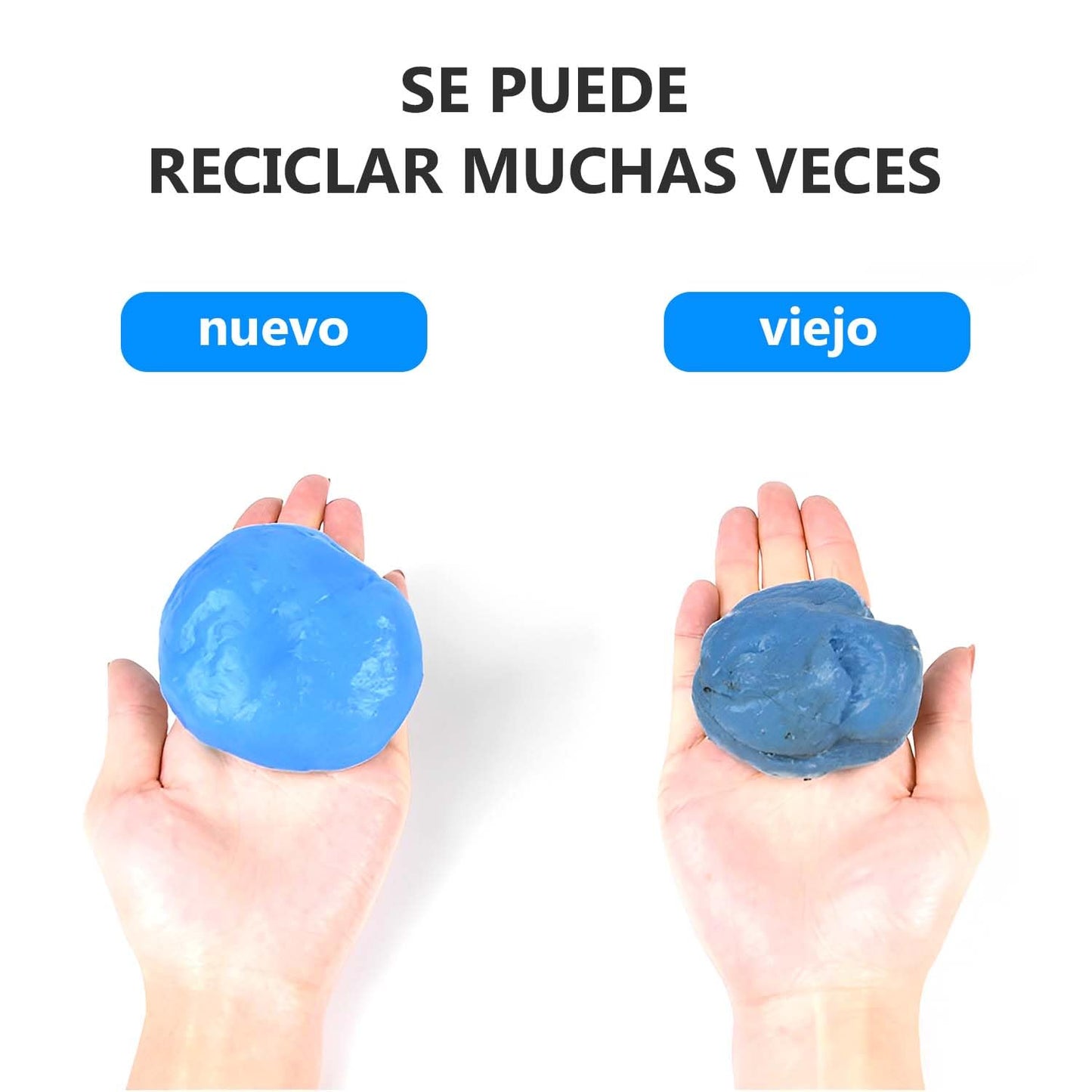 Gel Limpiador Automóviles Universal para Grietas y Polvo