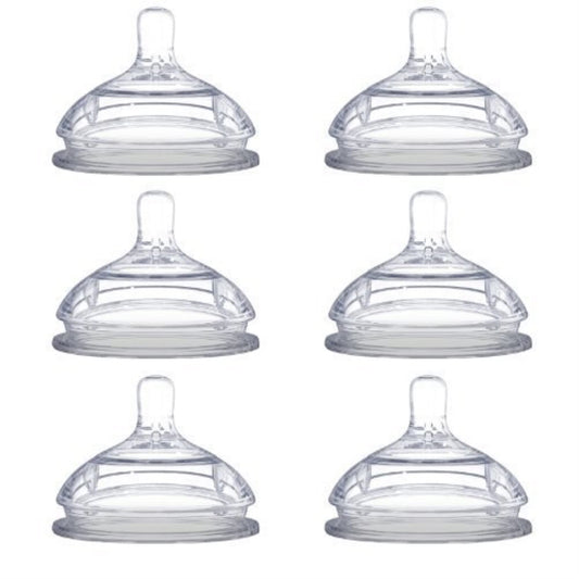 Pezones de Silicona Comotomo Flujo Rápido Repuesto 6 Piezas