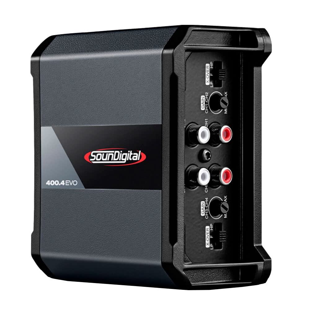 Amplificador SounDigital 400W 4 Canales