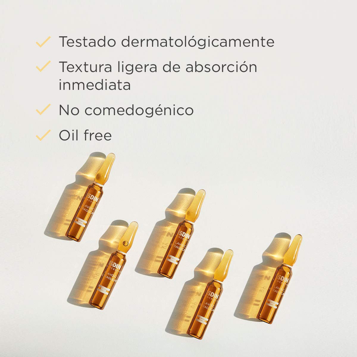 ISDIN Isdinceutics flavo-c ultraglican, serum facial antioxidante e hidratante con vitamina c y ultraglicanos, 10 ampolletas