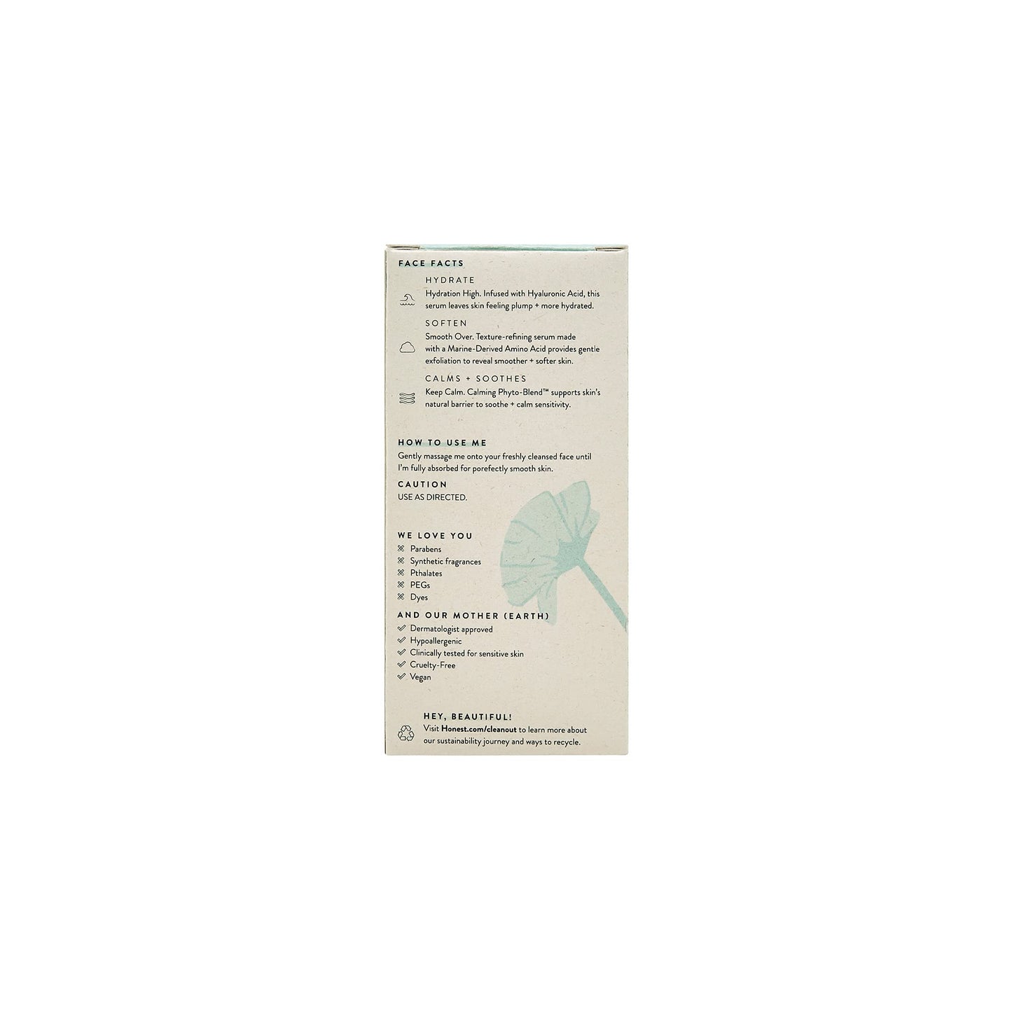 HONEST BEAUTY Honest Calm and Porefect Serum Women Serum 1 oz