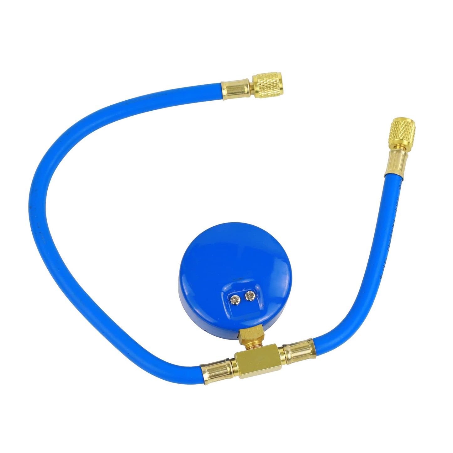 ACTECMAX Wisepick R290 y R600A Juego de manguera de carga y medidor con llave Acme de 1,27 cm