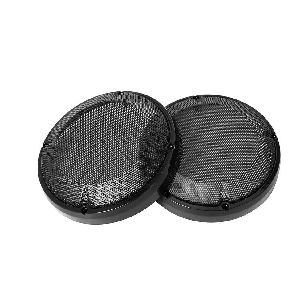 Cubierta de Parrilla de Altavoz para Alforja VPZMT Negro Compatible con Harley Touring y Street Glide Para Moto
