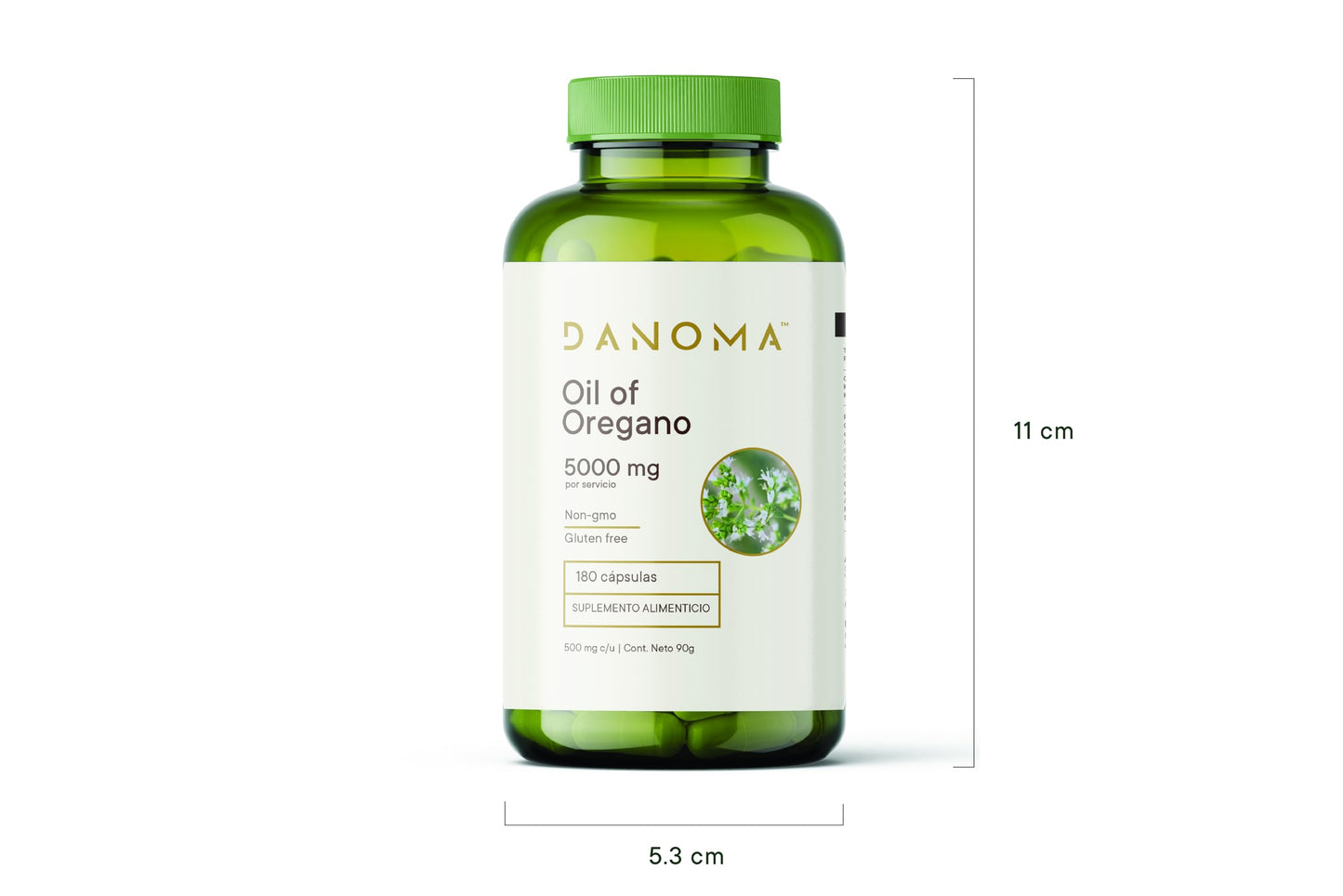 Aceite de Oregano Danoma 180 Cápsulas 5000mg