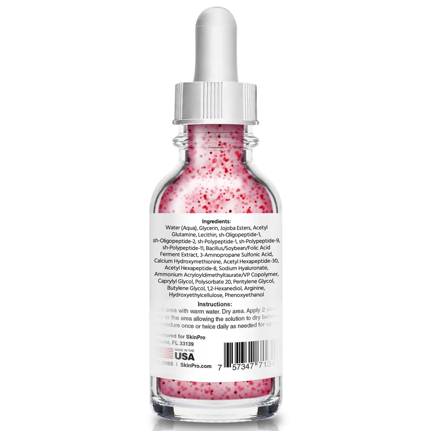 Skin Pro Skin Care - Suero facial de factor de crecimiento PRP, factor de crecimiento epidérmico, HGF, IGF, aceite facial de suero facial para arrugas, suero para cara, cuidado facial, suero para ojos, suero hidratante